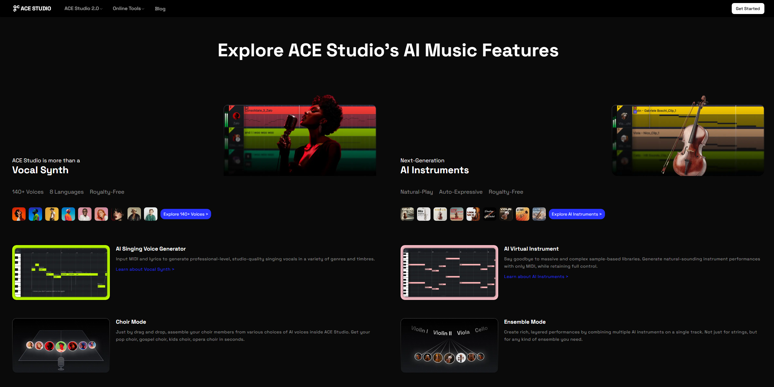 ACE Studio screenshot 1